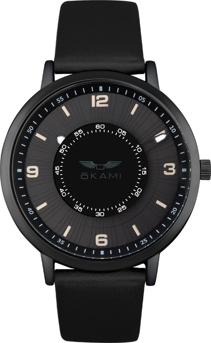Часы наручные женские Okami, цвет: черный. K393ABB-01LB