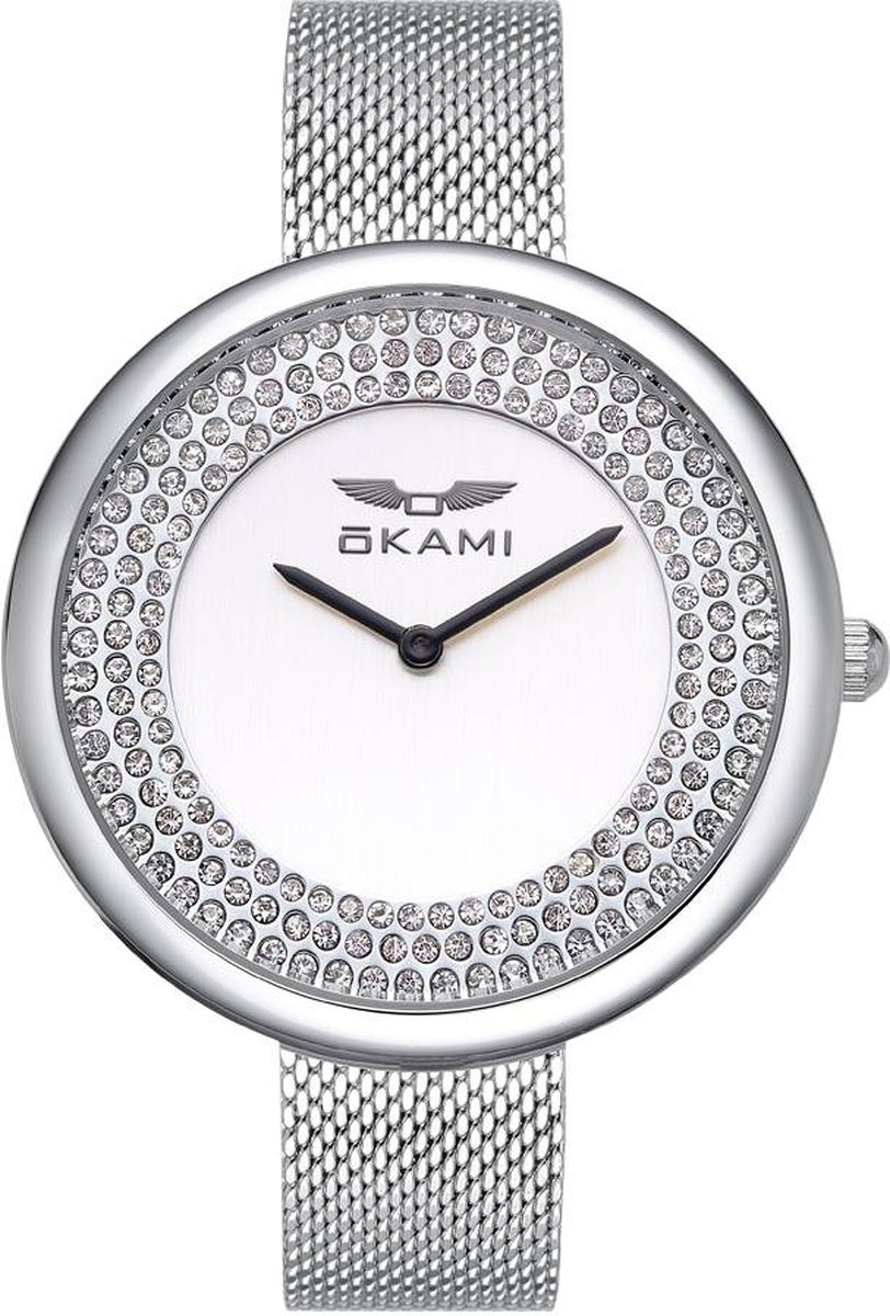 Часы наручные женские Okami, цвет: серебристый. K400ASW-01BM