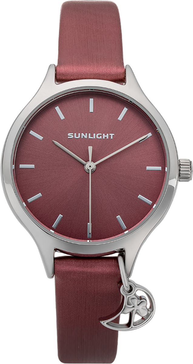Часы наручные женские Sunlight, цвет: бордовый. S307ASM-01SM