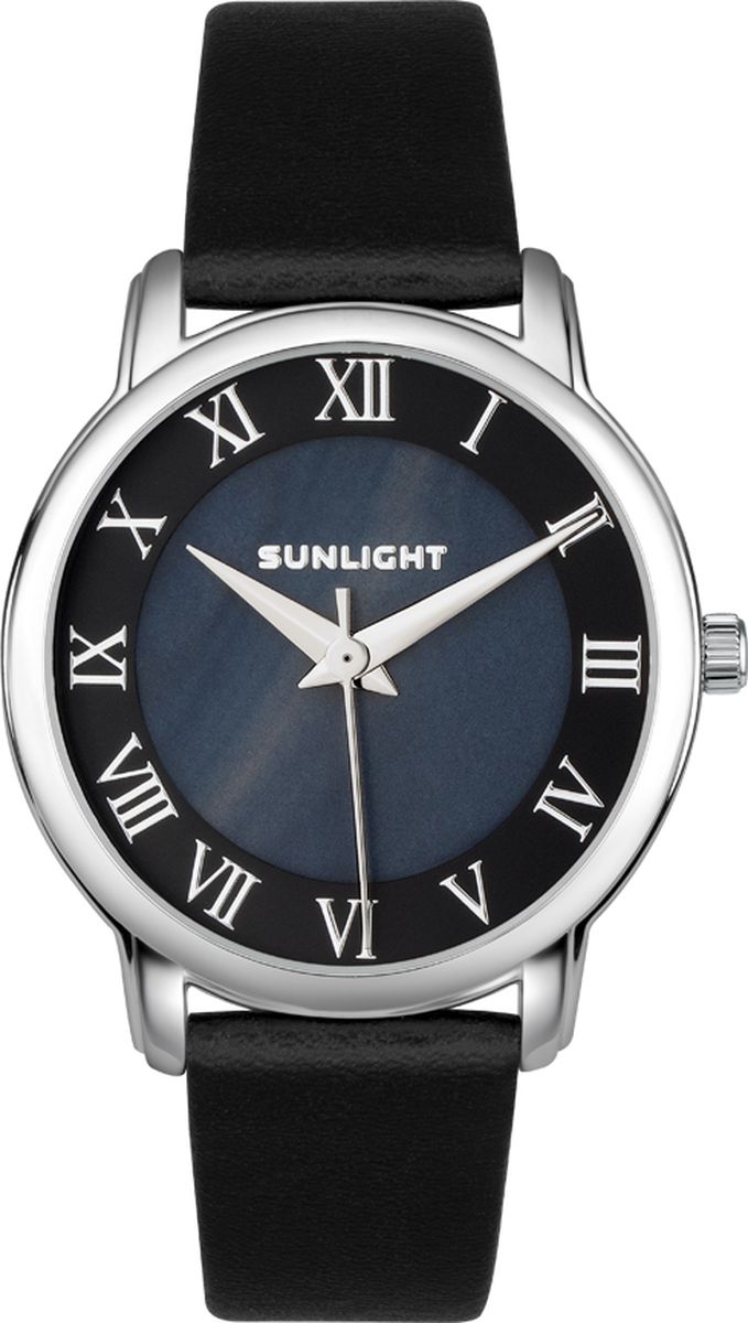 Часы наручные женские Sunlight, цвет: черный. S342ASZ-01LB