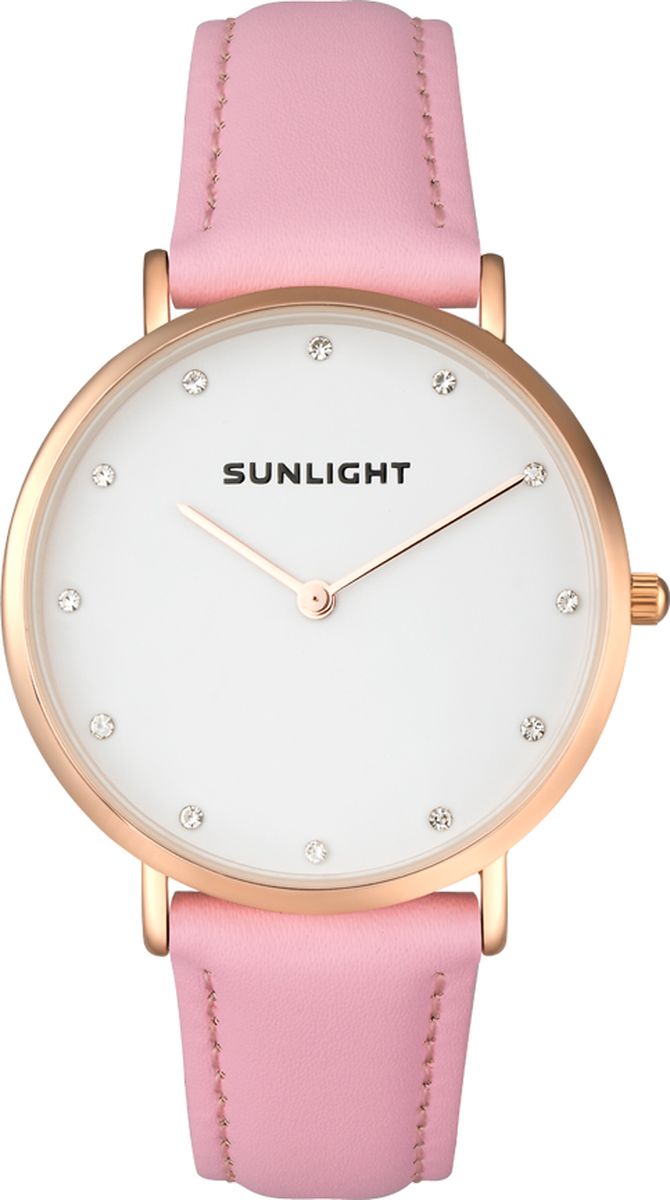 Часы наручные женские Sunlight, цвет: розовый. S351ARW-01LP