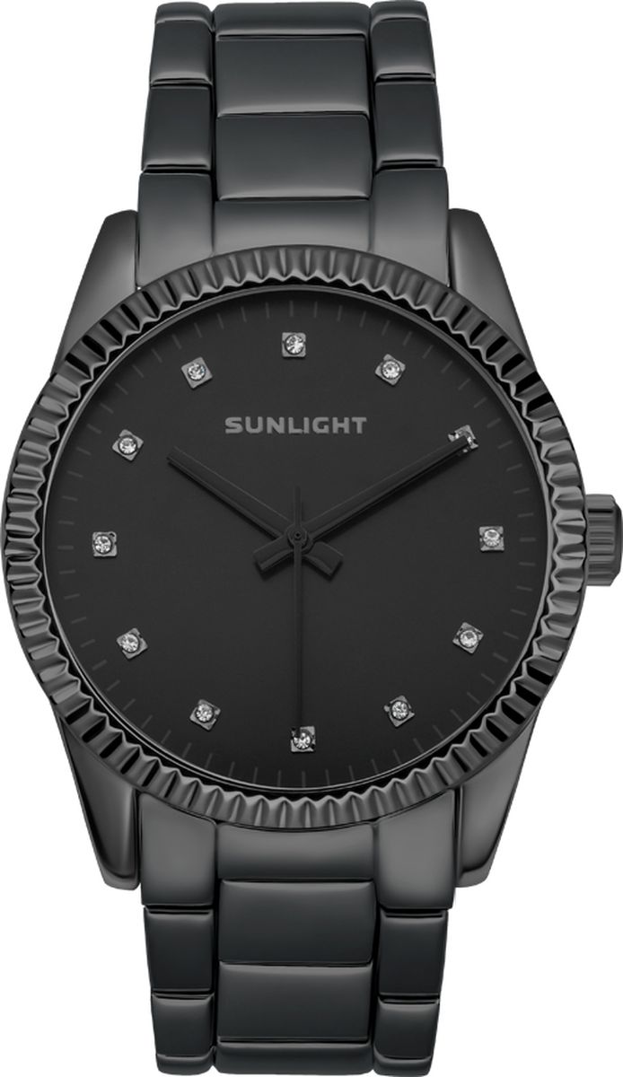 Часы наручные женские Sunlight, цвет: черный. S389ABB01-BA
