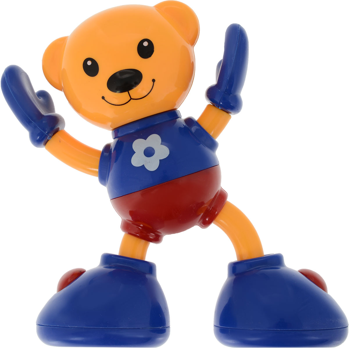 Ути-Пути Развивающая игрушка Медвежонок цвет оранжевый