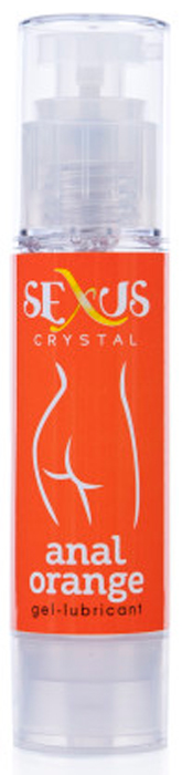 Sexus Lubricant Анальный гель-лубрикант на водной основе с ароматом апельсина Crystal Orange Anal, 60 мл