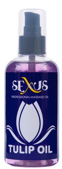 Sexus Lubricant Массажное масло с ароматом тюльпана Tulip Oil, 200 мл