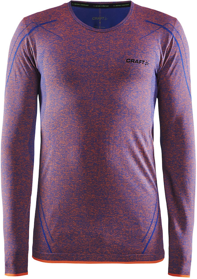 Термобелье кофта мужская Craft Active Comfort, цвет: фиолетовый. 1903716/В386. Размер M (48)