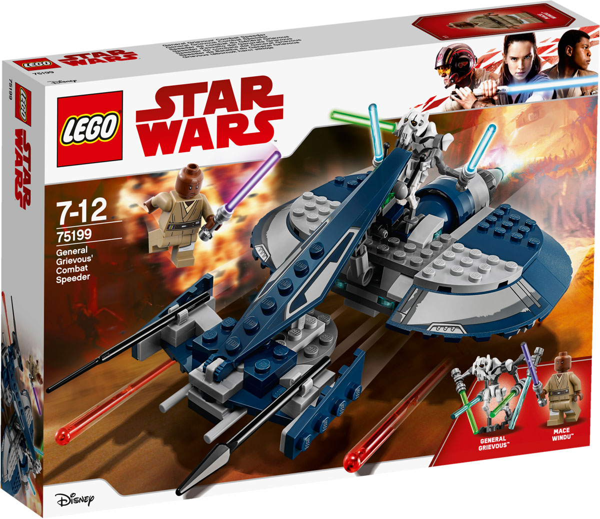LEGO Star Wars Конструктор Боевой спидер генерала Гривуса 75199