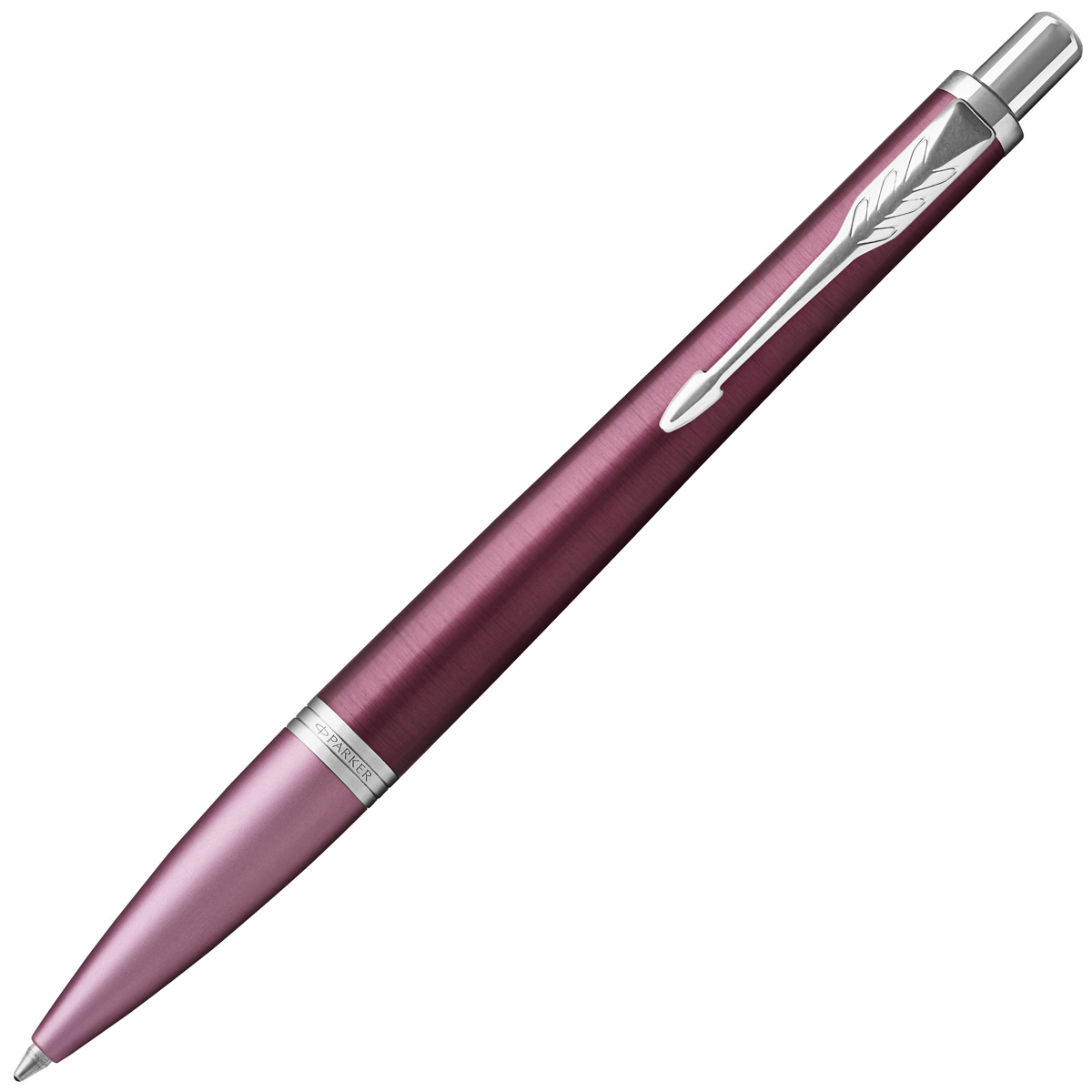 Parker Ручка шариковая Urban Premium цвет футляра темно-пурпурный цвет чернил синий