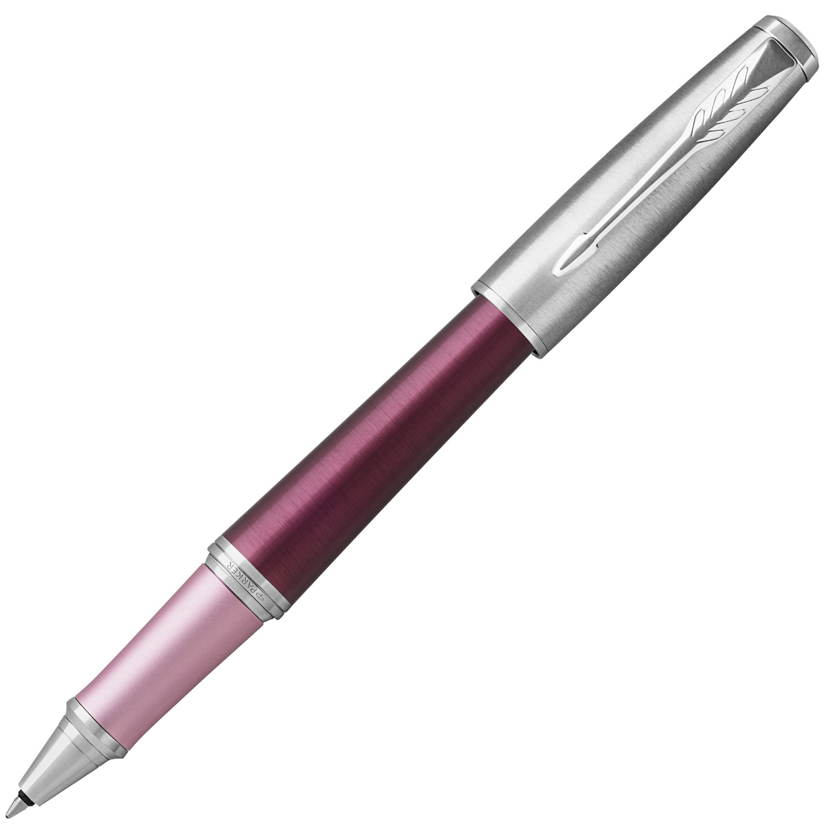 Parker Ручка роллер Urban Premium цвет футляра темно-пурпурный цвет чернил черный