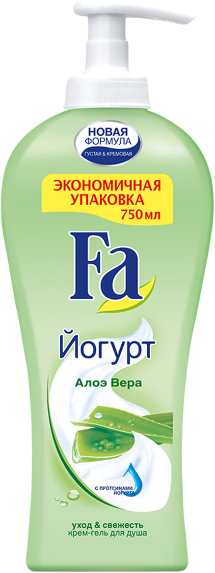 FA Гель для душа женский YOGHURT Алоэ Вера 750 мл, 750 мл