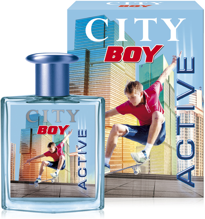 City Parfum, City Boy Active, туалетная вода 50 мл
