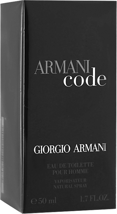 Giorgio Armani Armani Code Homme. Туалетная вода, мужская, 50 мл giorgio armani туалетная вода armani mania men 100 ml