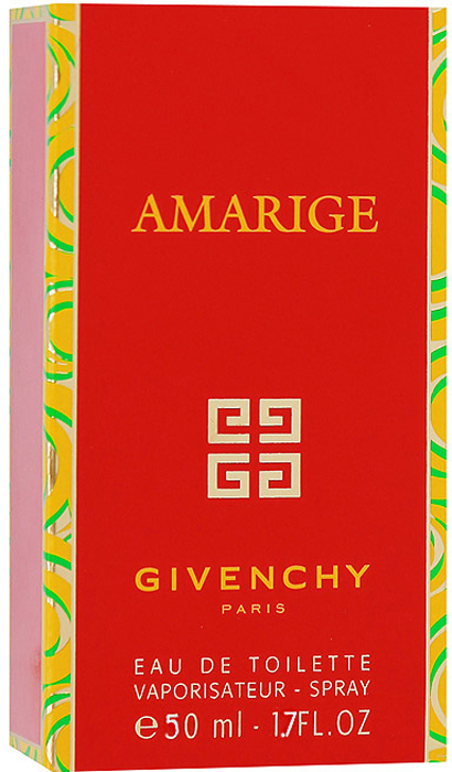 Givenchy Amarige. Туалетная вода, 50 мл givenchy givenchy мужская туалетная вода gentleman p007295 50 мл