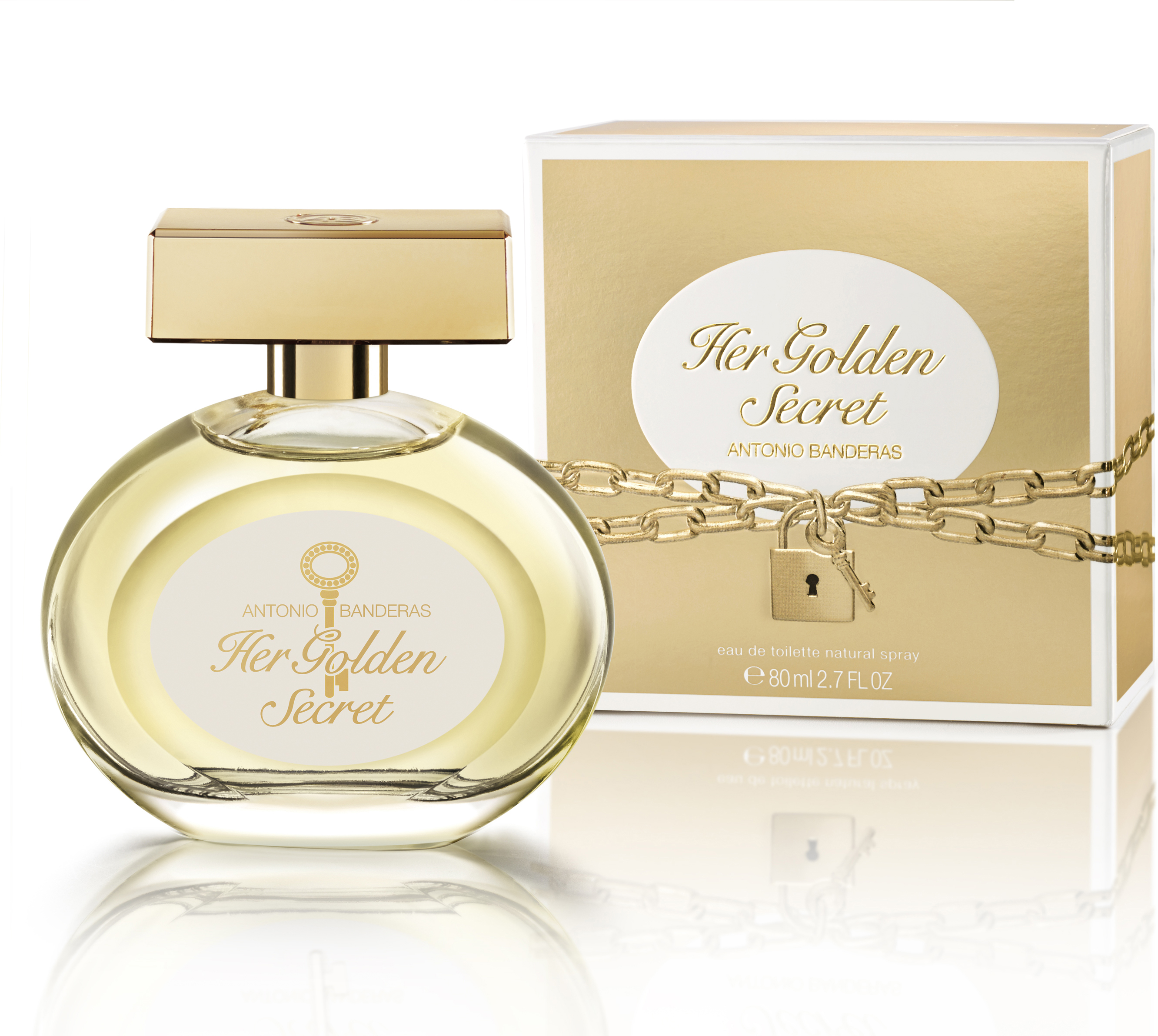 Antonio Banderas Туалетная вода Her Golden Secret, 50 мл туалетная вода antonio banderas blue seduction объем 50 мл вес 100 00
