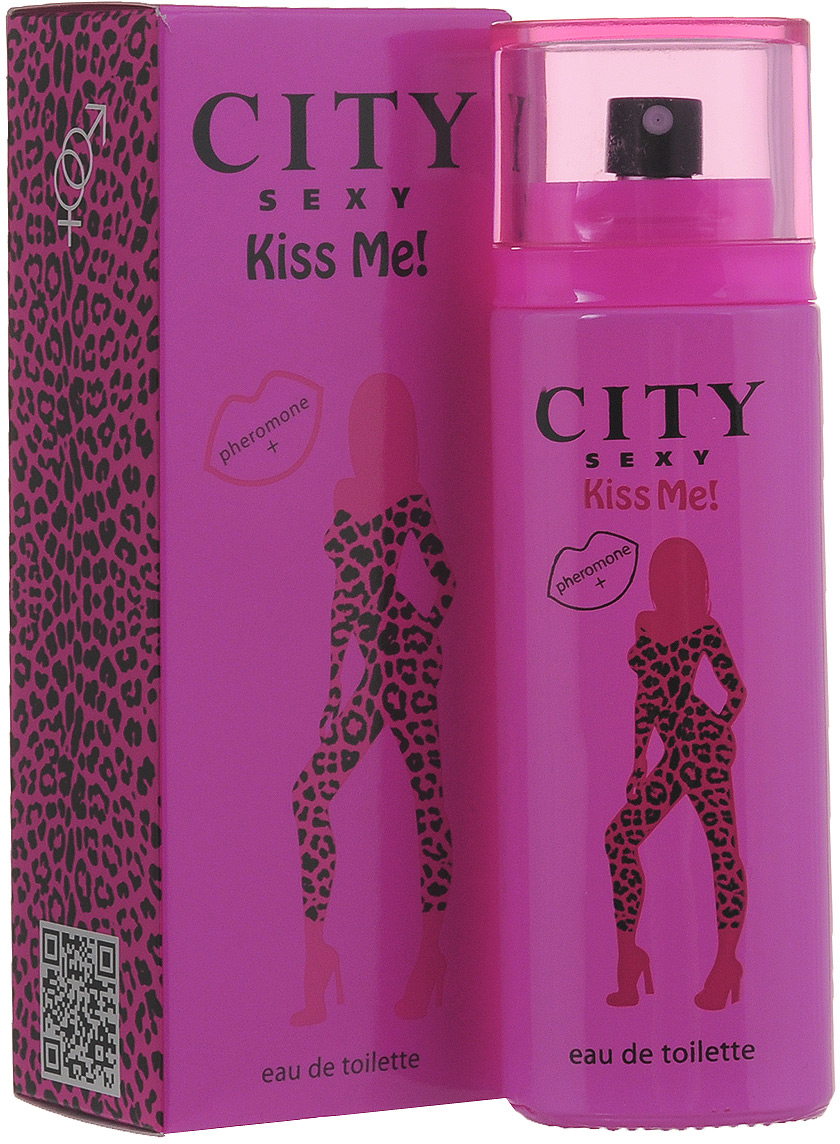 City Sexy Туалетная вода Kiss Me!, женская, 60 мл