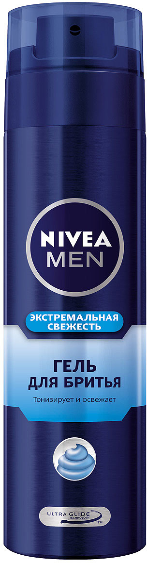 NIVEA Гель для бритья Экстремальная свежесть 200 мл nivea гель для бритья экстремальная свежесть 200 мл