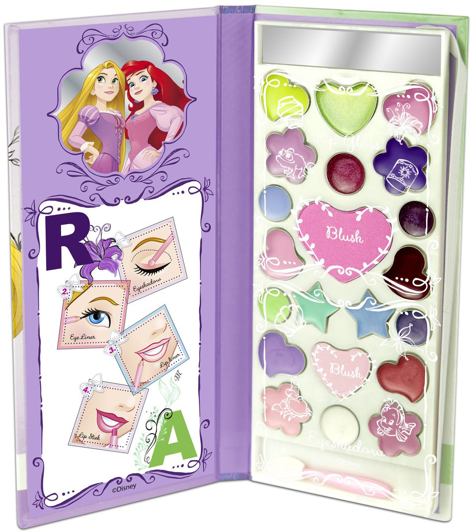 Markwins Игровой набор детской декоративной косметики Princess AR в книжке