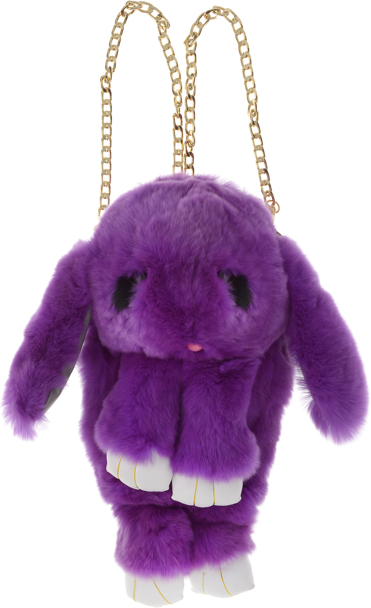 Рюкзак детский Пушистый кролик цвет фиолетовый