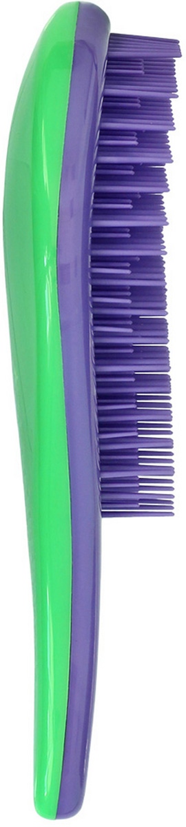 Щетка для волос для распутывания волос Detangler фиолетовый/зеленый
