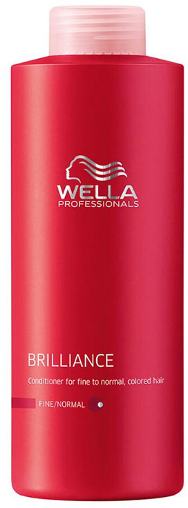 Wella Brilliance Line Бальзам для окрашенных жестких волос 1000 мл