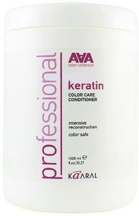 Kaaral Кератиновый кондиционер для восстановления окрашенных и химически обработанных волос AAA Keratin Color Care Conditioner, 1000 мл