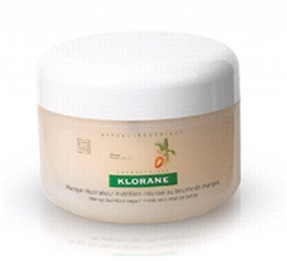 Klorane Dry Hair Маска с маслом манго питательно-восстанавливающая, 150 мл