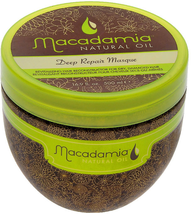 Macadamia Natural Oil Маска для волос восстанавливающая, интенсивного действия, с маслом арганы и макадамии, 500 мл