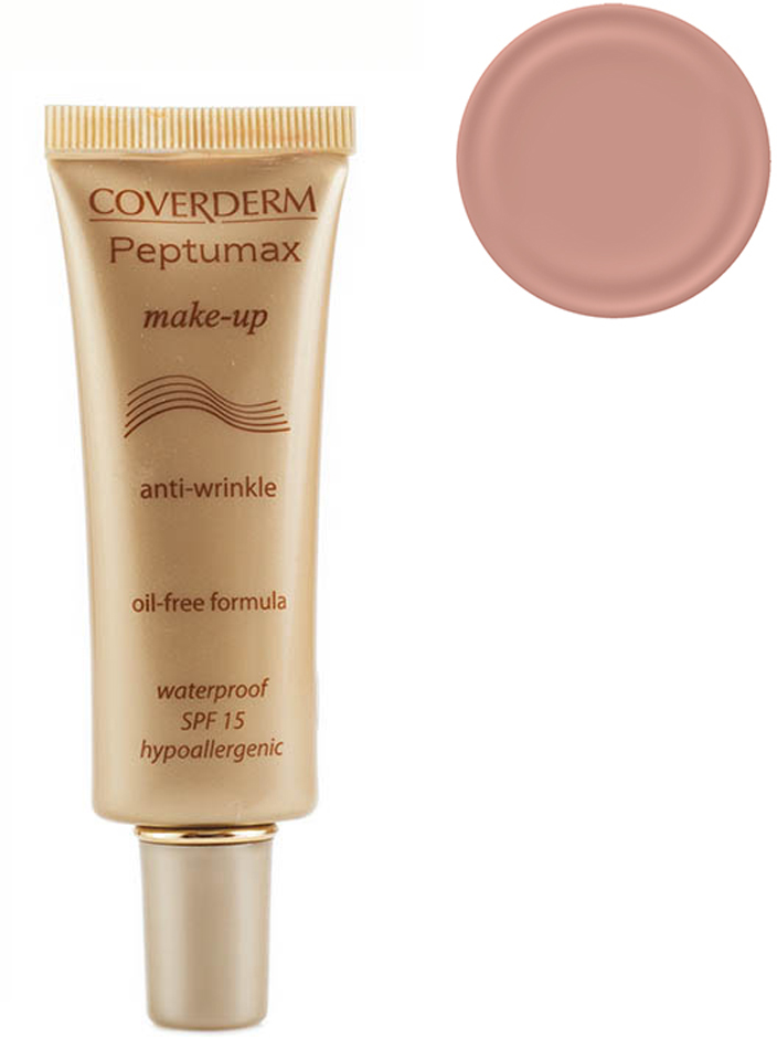 Coverderm Peptumax Make-up Антивозрастной тональный крем с биомиметическими пептидами Colorceuticals Тон №1, SPF 15, 30мл