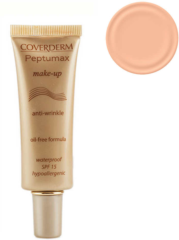 Coverderm Peptumax Make-up Антивозрастной тональный крем с биомиметическими пептидами Colorceuticals Тон №12, SPF 15, 30мл