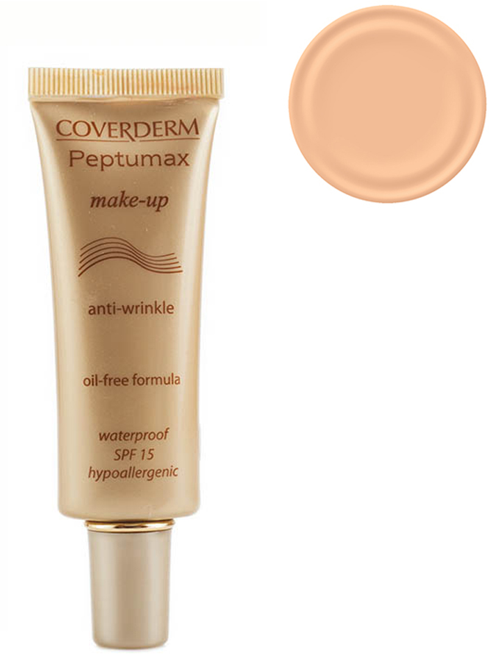 Coverderm Peptumax Make-up Антивозрастной тональный крем с биомиметическими пептидами Colorceuticals Тон №13, SPF 15, 30мл