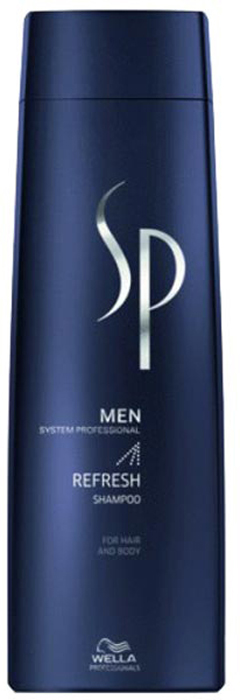 Wella SP Освежающий шампунь Men Refresh Shampoo, 250 мл
