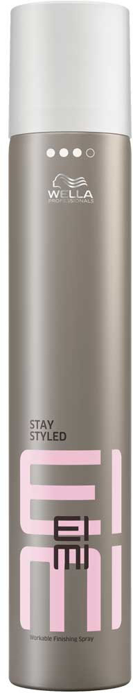Wella EIMI Stay Styled - Лак для волос сильной фиксации 300 мл wella лак для волос сильной фиксации stay styled 300 мл