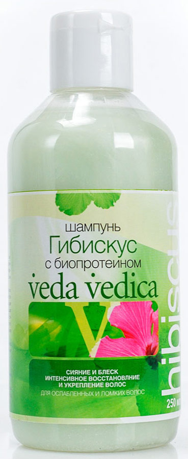 Veda Vedica Шампунь для волос Гибискус с биопротеином, 250 мл
