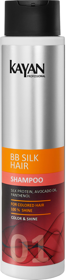 KAYAN Professional Шампунь BB SILK CARE, для окрашенных волос, 400 мл