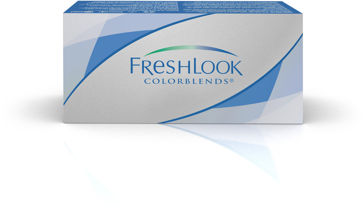 Аlcon контактные линзы FreshLook ColorBlends 2шт -6.00 Turquoise