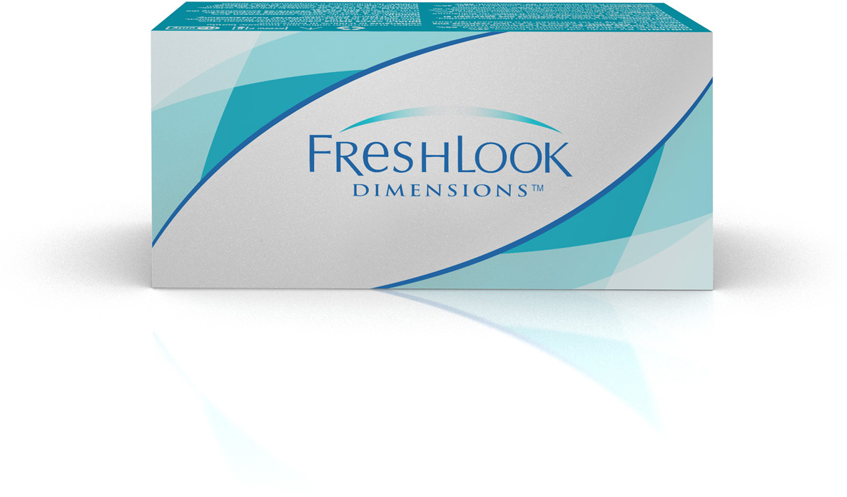 Аlcon контактные линзы FreshLook Dimensions 6шт -4.50 Caribbean Aqua