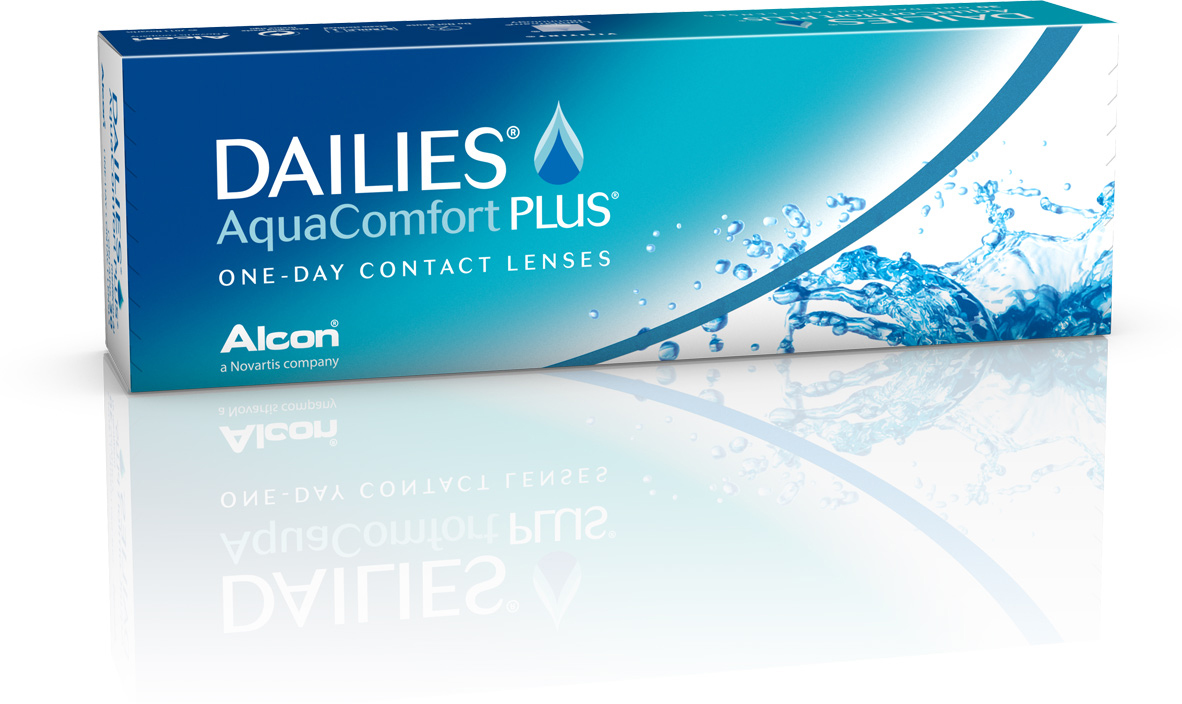 Alcon-CIBA Vision контактные линзы Dailies AquaComfort Plus (30шт / 8.7 / 14.0 / -4.00)