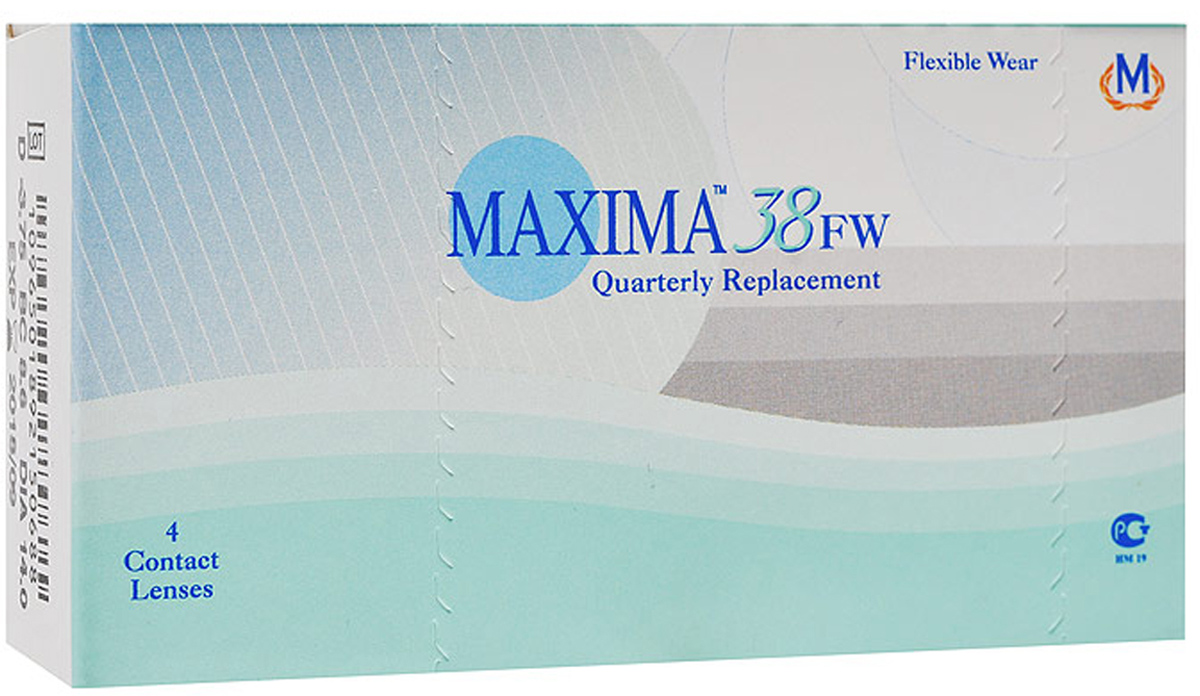 Maxima контактные линзы 38 FW (4 шт / 8.6 / -4.00)