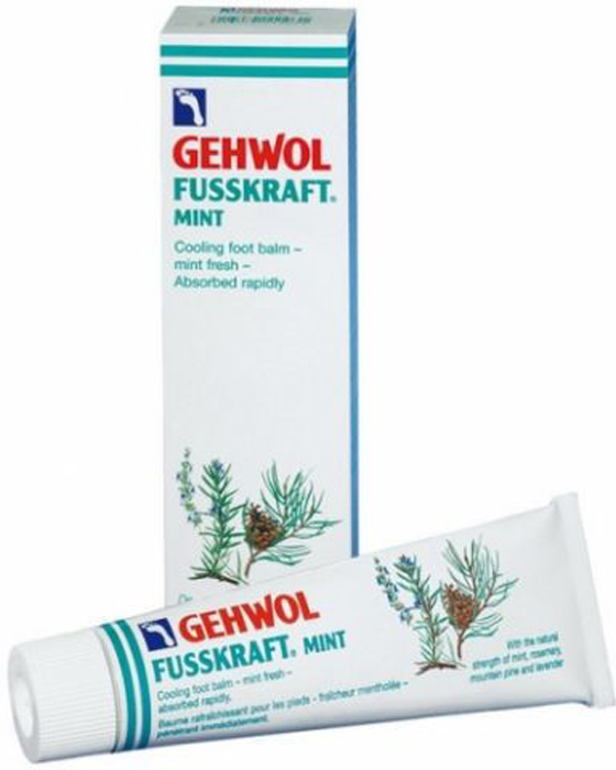 Gehwol Fusskraft Mint - Мятный охлаждающий бальзам для ног 125 мл