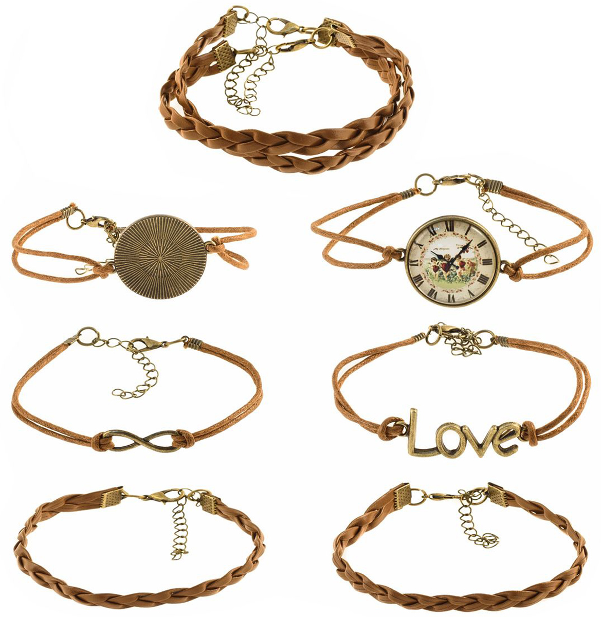 Felicita Набор для создания браслетов Старинные часы