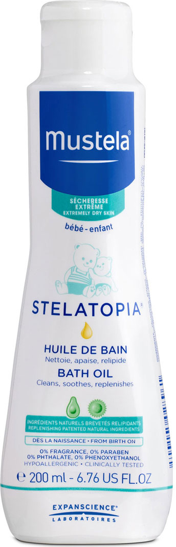 MUSTELA DERMO-PEDIATRICS Масло для ванны 