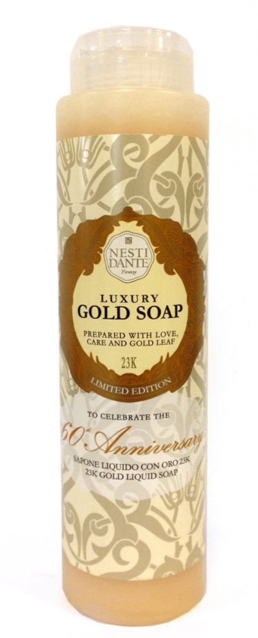 Nesti Dante Гель для душа Anniversary Gold Soap-Юбилейный золотой 300 мл