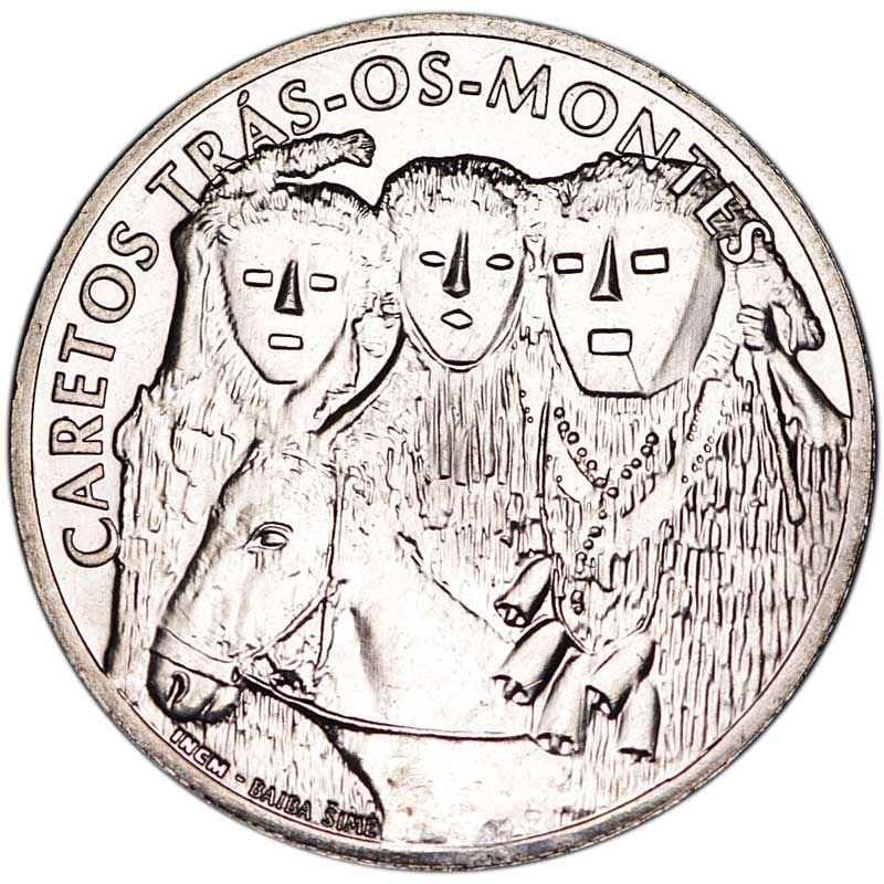 Монета номиналом 2,5 евро Португалия, Карнавал Карету в Траз-уш-Монтиш, 2017 год