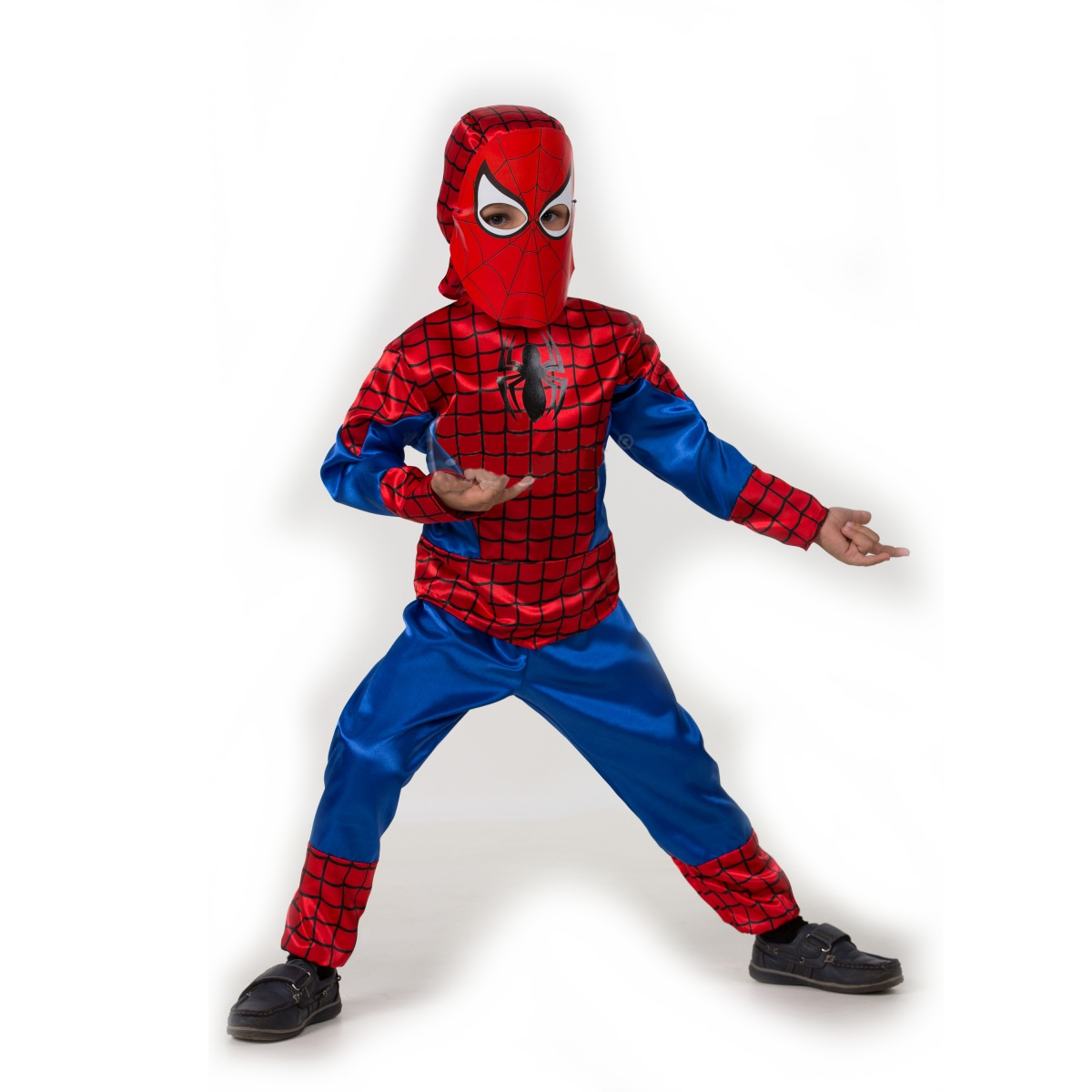 Батик Костюм карнавальный для мальчика Человек-Паук размер 30