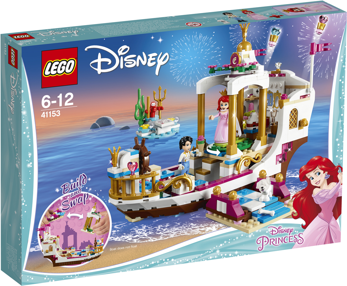LEGO Disney Princess Конструктор Королевский корабль Ариэль 41153