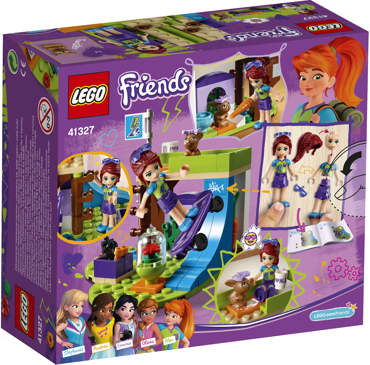 LEGO Friends Конструктор Комната Мии 41327 рации
