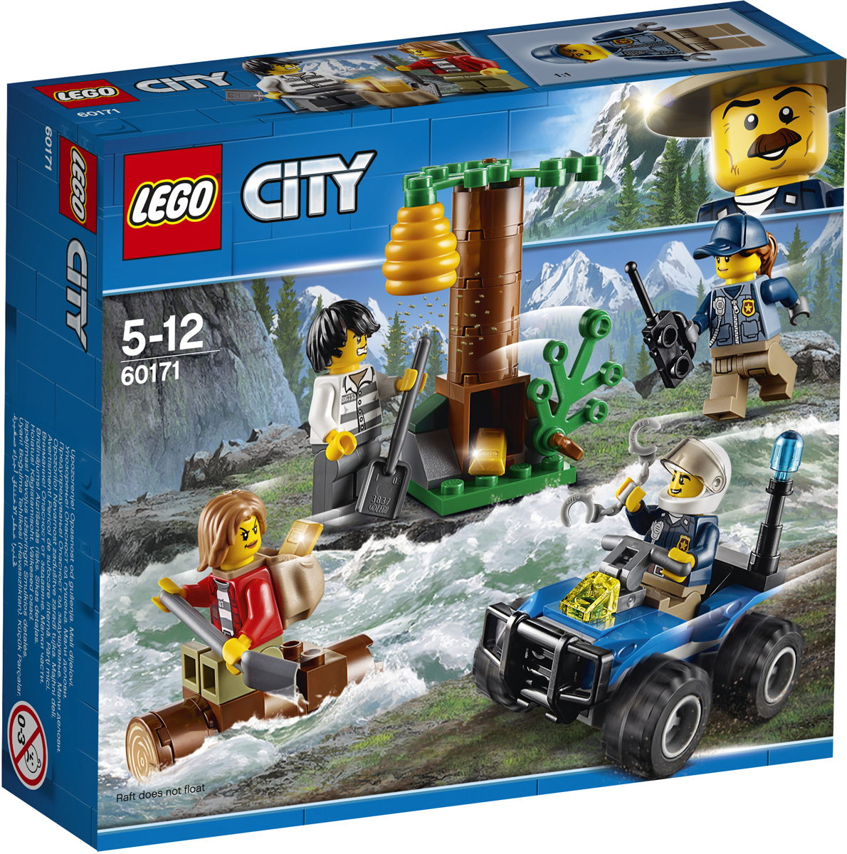 LEGO City Police Конструктор Убежище в горах 60171