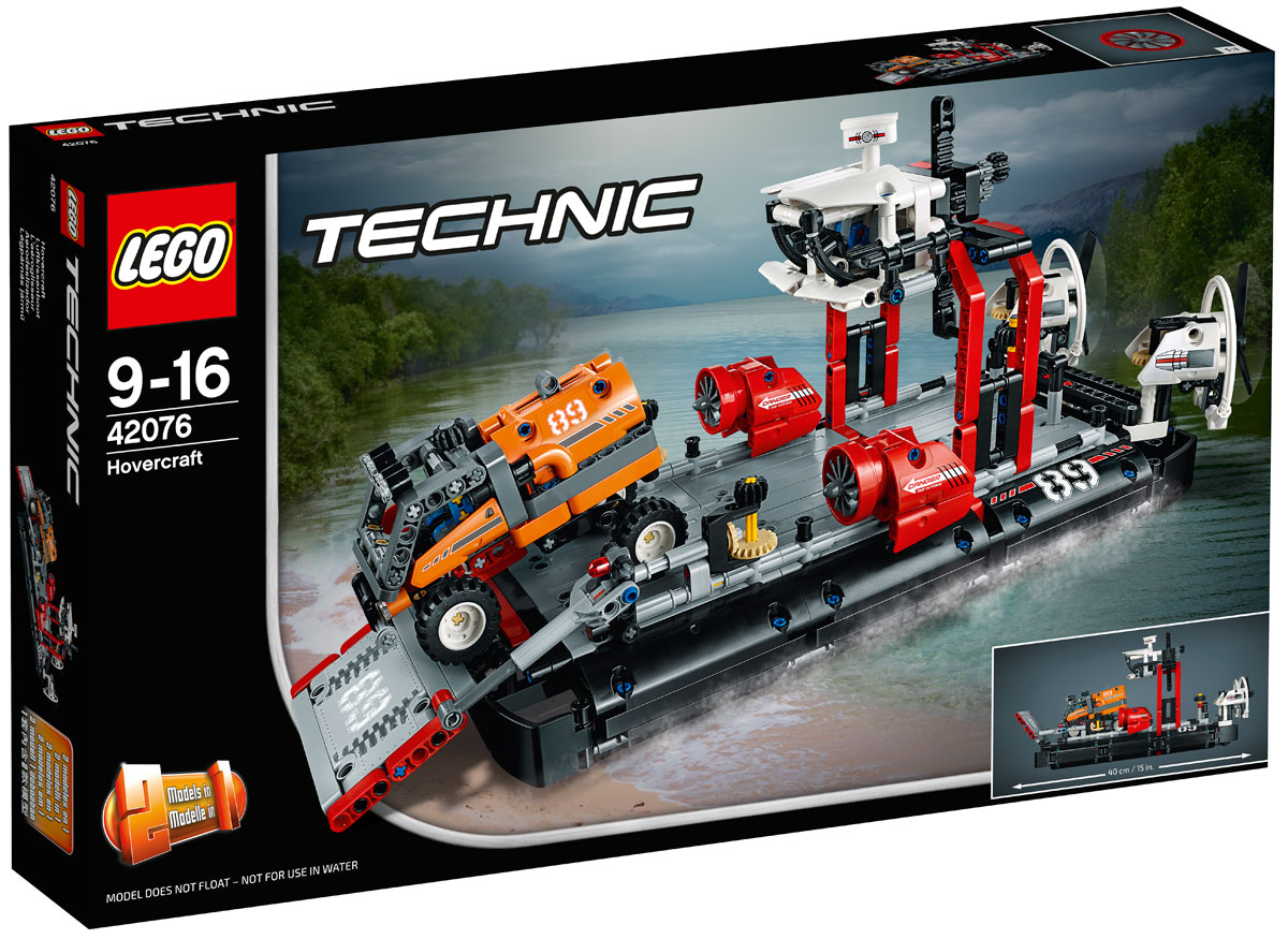 LEGO Technic Конструктор Корабль на воздушной подушке 42076