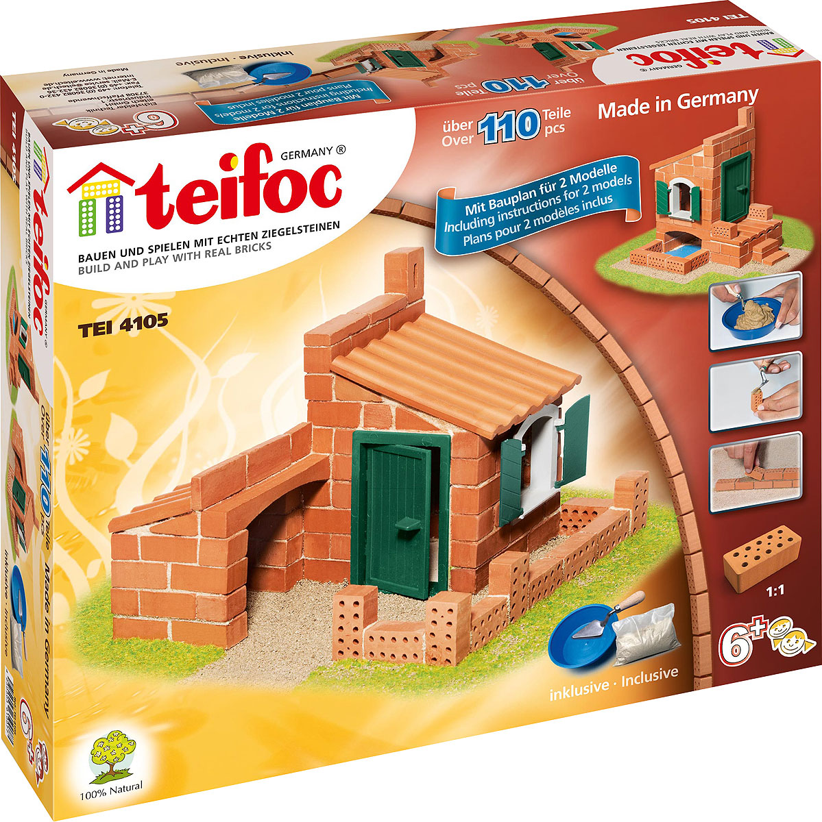 Teifoc Строительный набор Дом TEI 4105