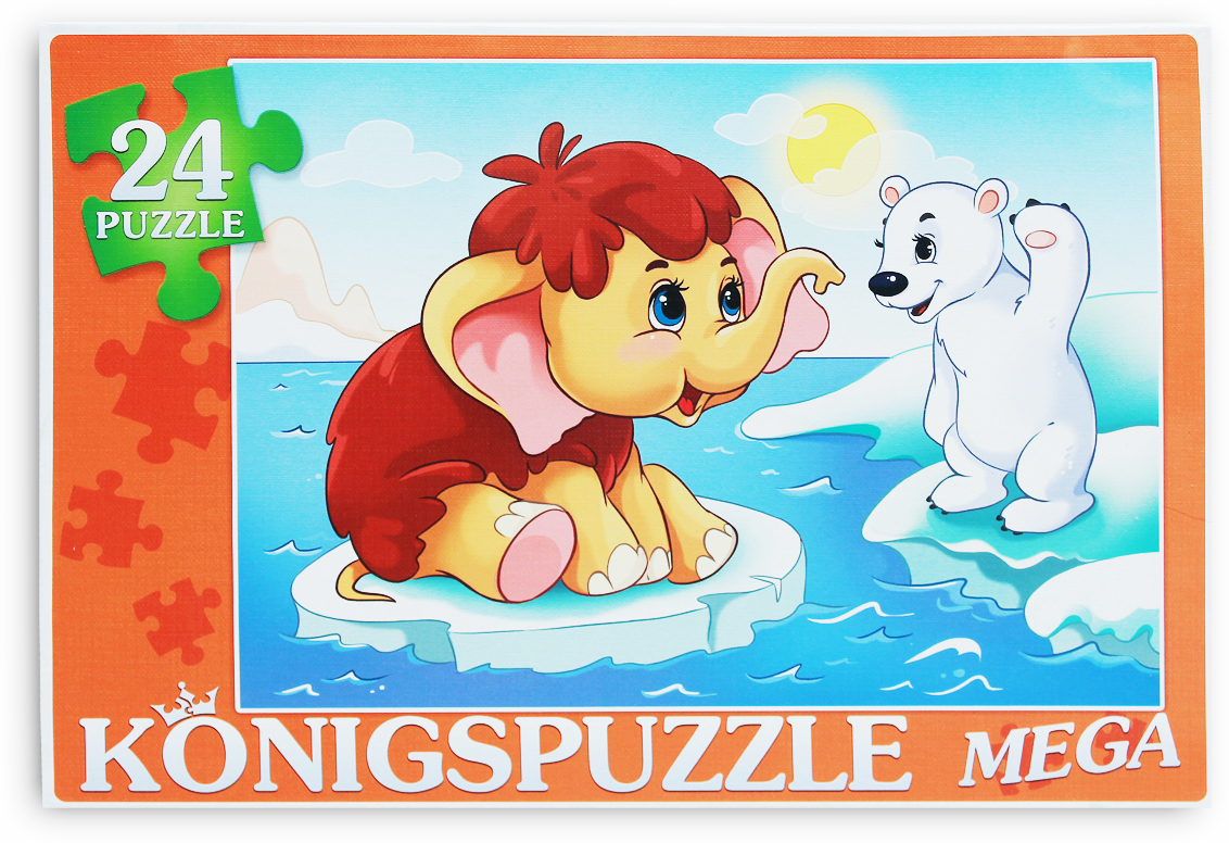 Konigspuzzle Мега-пазл для малышей Сказка № 59